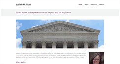 Desktop Screenshot of judithmrush.com